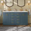 Ensemble de meuble-lavabo 60 po avec lavabo en céramique, armoire de rangement en bois massif, ensemble de meuble-lavabo autoportant avec 3 tiroirs et portes à fermeture douce-1814261496