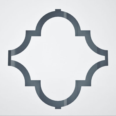 Très grands panneaux de plafond décoratifs en acrylique gris foncé l 33 po x H 33 po x T 1/8 po