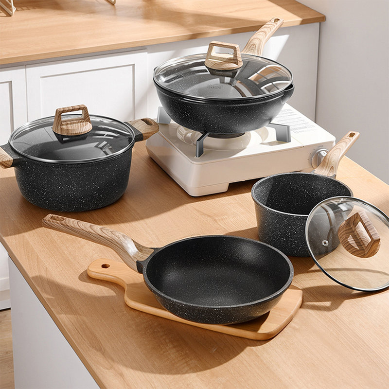 Garden Sanctuary 4L Stainless Steel；Bakelite；PTFE Pot Set