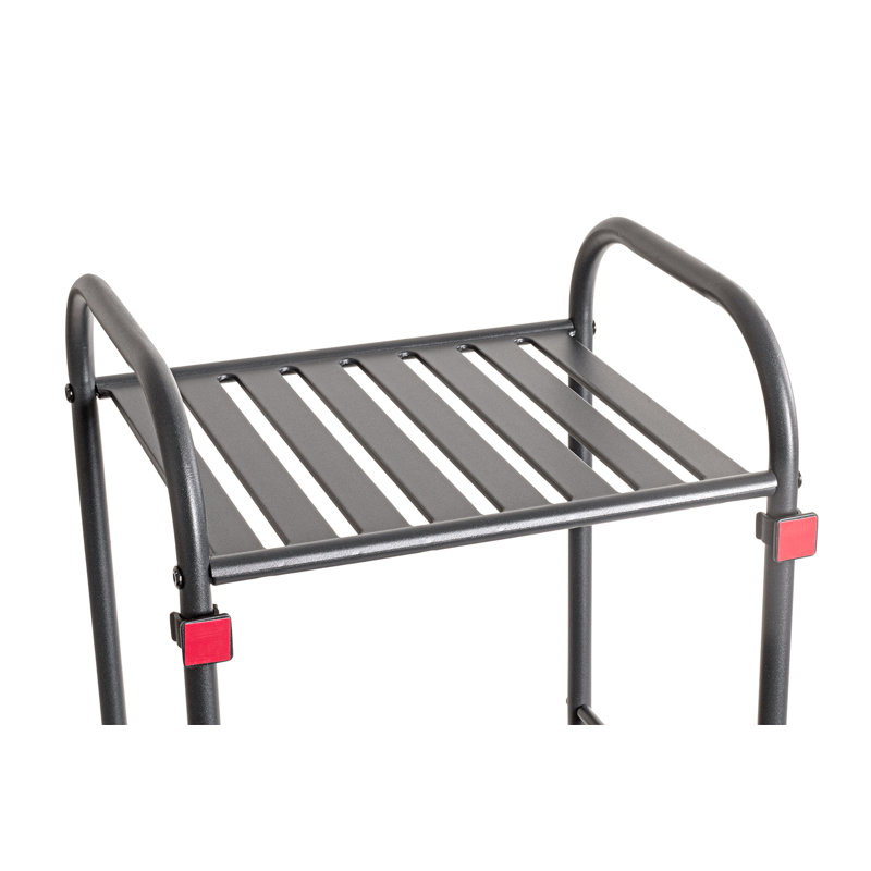 33cm W Metal Storage Rack, 108"H x 33"W x 28"D