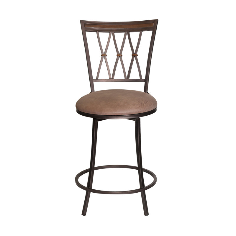 Tabouret de comptoir pivotant Kondo, Tabouret de comptoir (siège d’une hauteur de 24