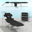 2 chaises de bronzage d'extérieur avec dossier réglable, conception pliante et poche latérale pour un bain de soleil confortable et un transport facile-96061475