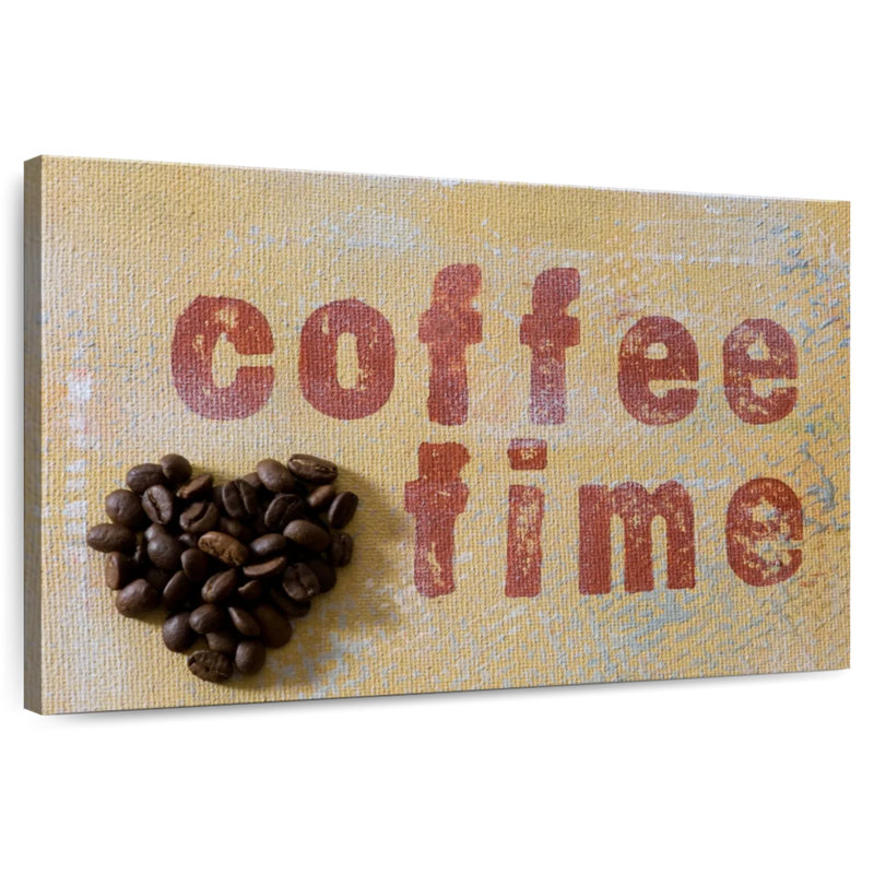 Tergel Coffee Time Typography, 26" H x 39" W