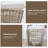 Hand Woven Laundry Hamper with Handles