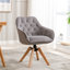Chaise longue en velours capitonné 22,44 po Caralyn-1106530766