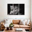«Lion and Lioness Mates», reproduction d'art sur toile-92829467