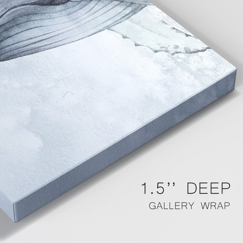 Deep Diver I - Toile tendue avec châssis de qualité supérieure - Prêt à être accroché, H 36 po x l 72 po x P 1 po
