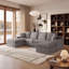 Canapé modulaire en U 118,1 po, canapé modulaire en chenille avec ressorts ensachés, sièges rembourrés à assise profonde modernes pour le salon, pas de rouleau de montage-513539445-513539449-513539451