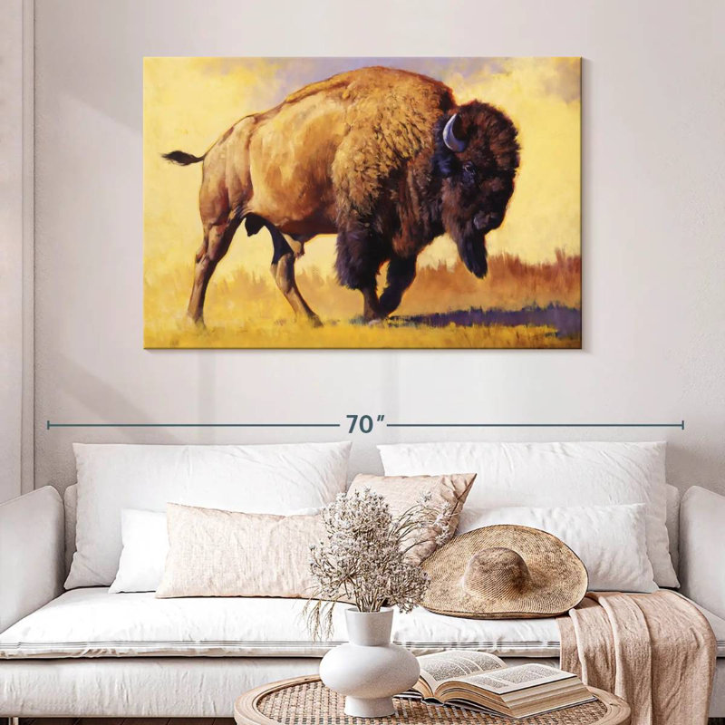 Brampt Tatanka, 32" H x 48" W