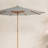 10.8Ft Sunbrella® All-Aluminum Pulley-Operated Round Umbrella-1302855204