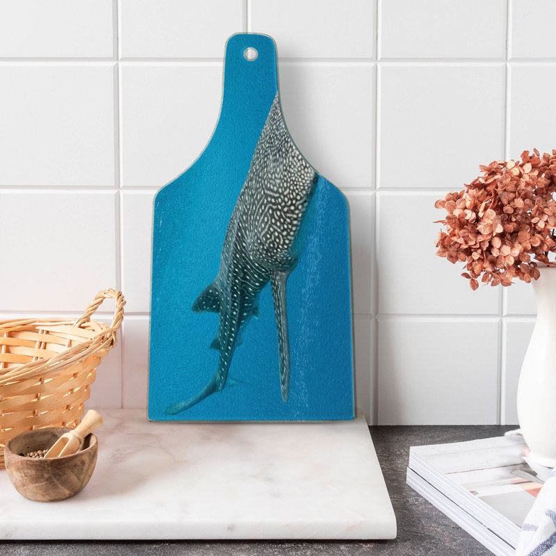 Planche à découper en verre trempé Ambesonne Ocean