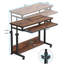 Bureau portatif avec plateau pour clavier Petrey