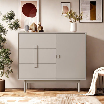 French Minimalist Accent Cabinet