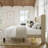 King Size Upholstered Platform Bed with Wingback Headboard and Wooden Slats-1735546368-1735546480