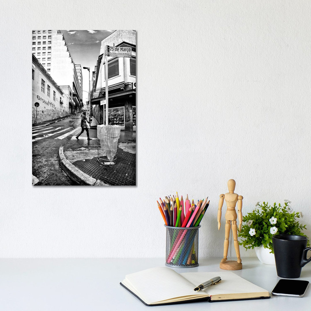 Streetphotography38 by Glauco Meneghelli - Wrapped Canvas Photograph