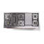 Cuisinière à double combustible ILVE Nostalgie II Series 60 po avec 9 brûleurs scellés et plaque de cuisson (propane liquide, porte pleine)-141111724-141111728