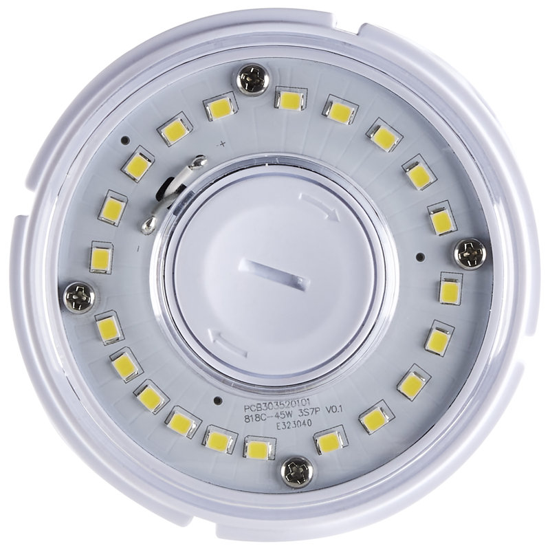 45 Watt White LED Bulb, 4000K