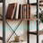 Industrial Triple Wide Bookcase, Open Display Bookshelf for Living Room, Bedroom, Home Office-919659649