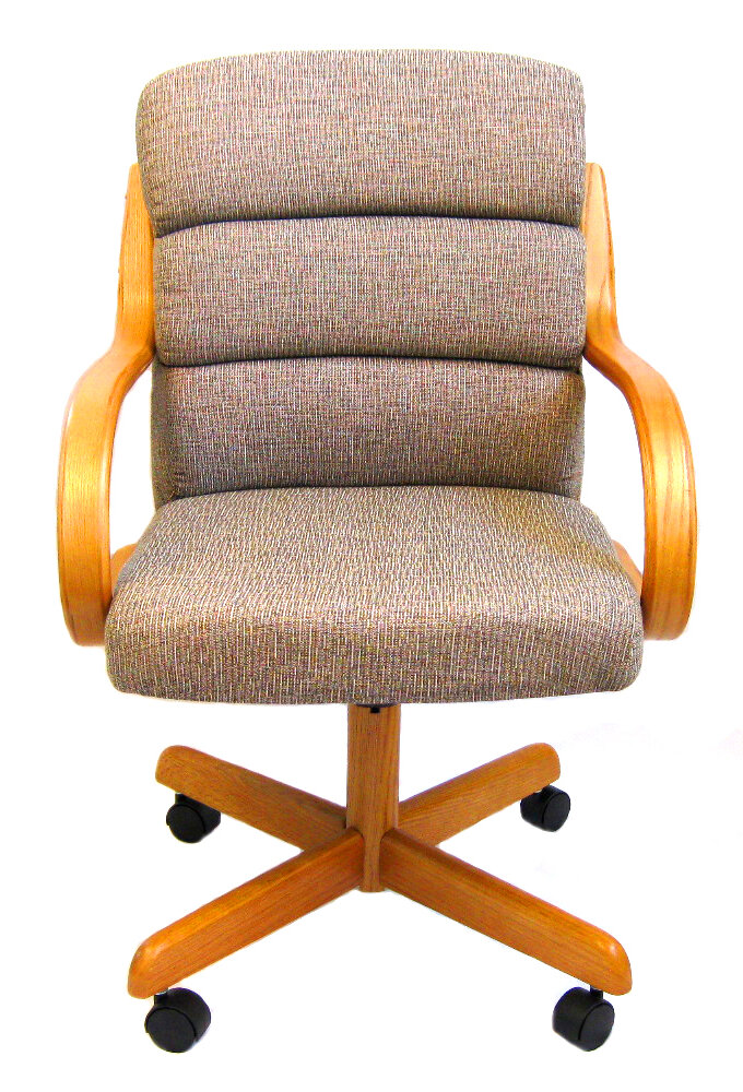 Caster Chair Company Marcus Swivel & Tilt Caster Dining Arm Chair ...