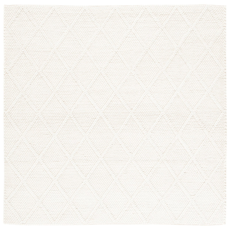 Trellis Hand Woven Area Rug, Square 183 cm