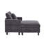 Chaise longue rembourrée 50 po-404283259