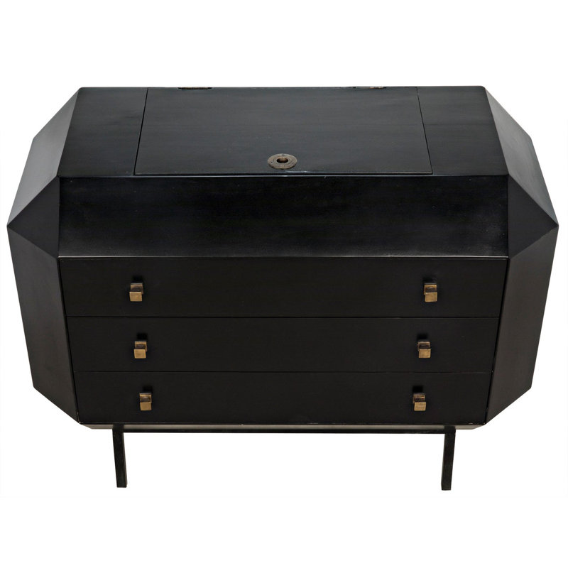 Rhiana Solid Wood Accent Chest
