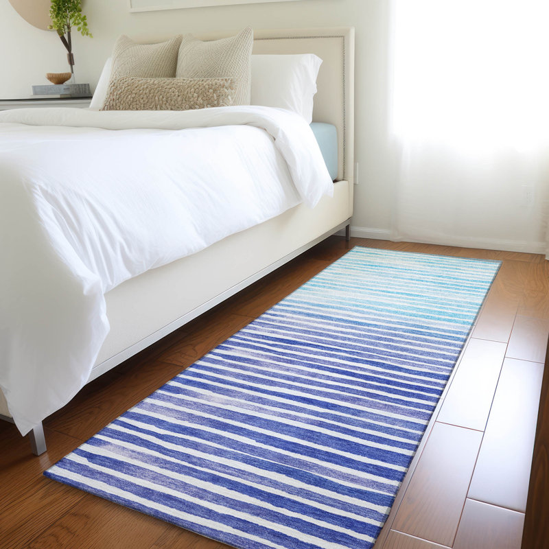 Tapis Cerrito AMF187 lavable à la machine de qualité supérieure, Tapis de couloir 2 pi 3 po x 7 pi 6 po