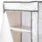 Kaison 12'' Rolling Portable Wardrobe