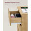 Rumena 40cm W Manufactured Wood Bedside Table-444101054