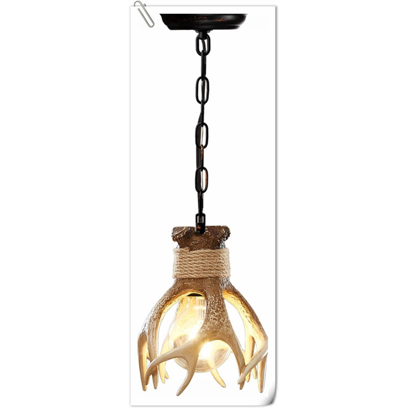 Luminaire suspendu 1 lumière DEL Kaeshon