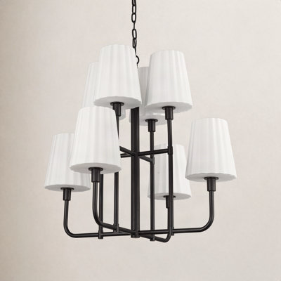 Tindra 8 - Light Metal Dimmable Chandelier