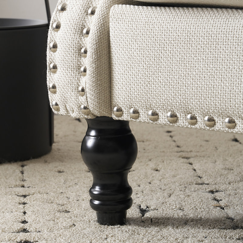 Causeuse classique l 67,72 po Alcott Hill®, Polyester beige