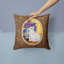 Coussin décoratif intérieur/extérieur brun sealyham terrier