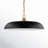 Eddy 1-Light Dimmable Steel Dome Pendant-832871381-832871380