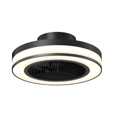 Wrought Studio™ Navina Modern Fandelier, Fan and LED Integrated Light
