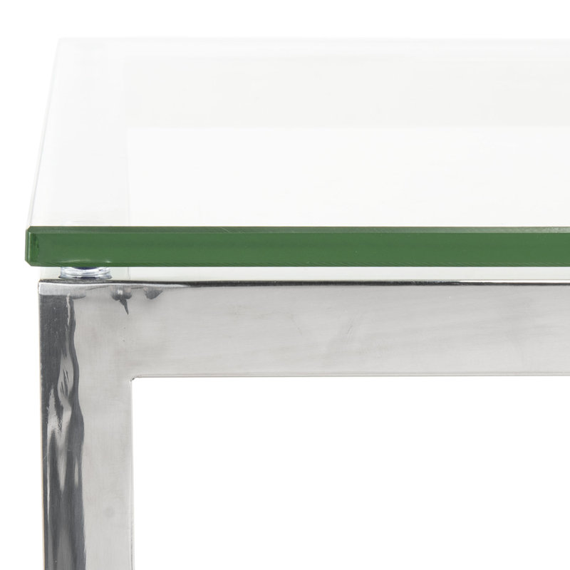 Hayward 51.18'' Glass Top Console Table