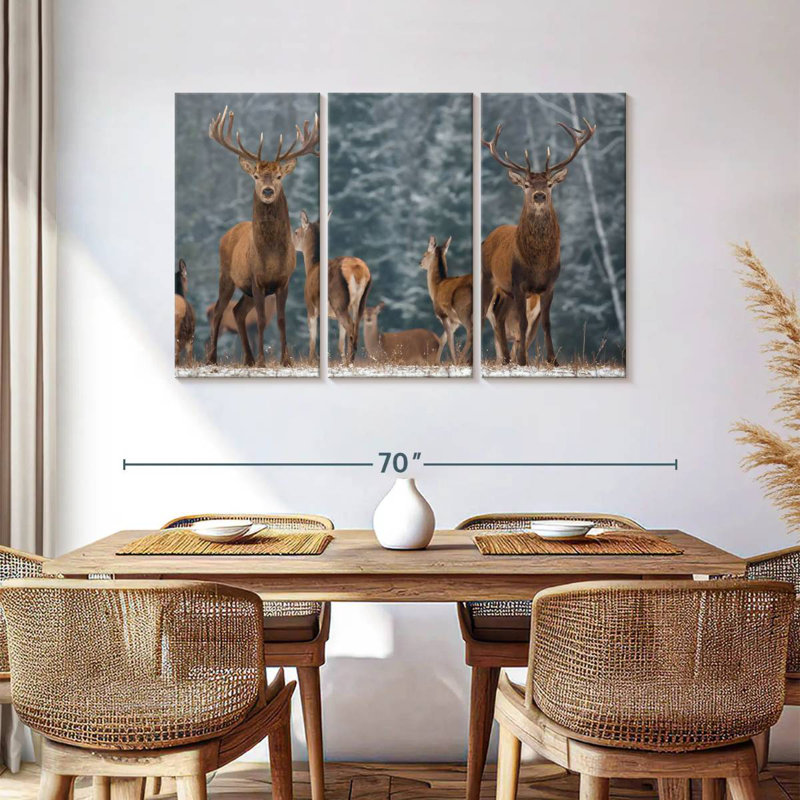 Deer Season, 36" H x 57" W