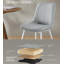 Leather Dining Chair with Comfortable Upholstered Seat-1855044666