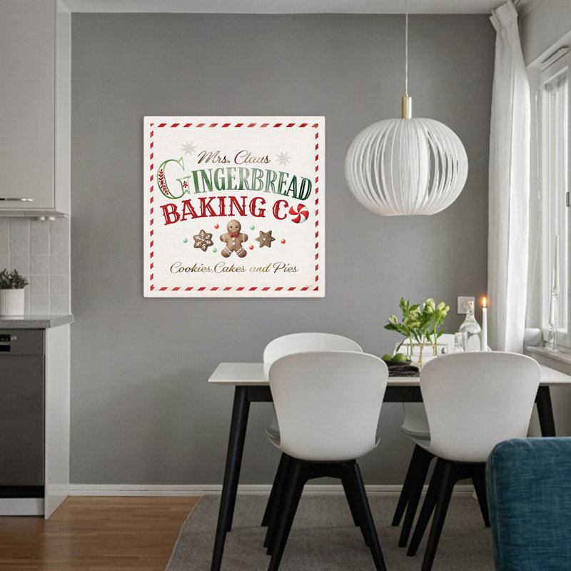 Gingerbread Bake Co., H 32 po x l 32 po