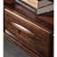 Crédence de rangement en bois massif chinois noyer noir chinois 70,86 po