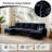 112" U-Shaped Sectional Sofa with Ottoman & 4 Seats-1009321316