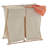 Double X‑Frame Laundry Hamper with Folding Beech Frame and Washable Poly‑Cotton Bags and-1760058445