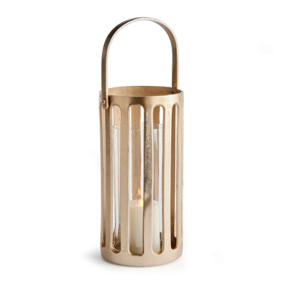 Avelar Aluminum Lantern Candle Holder