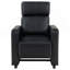 Cinéma maison rembourré 4 places avec console Wedge Warren