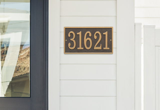 Address Plaques for Less