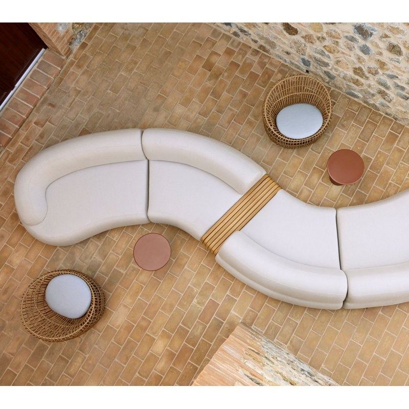 Mellow Sofa Center Module, Sand