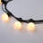 24 - Bulb 579 in. Solar Powered LED Globe String Lights