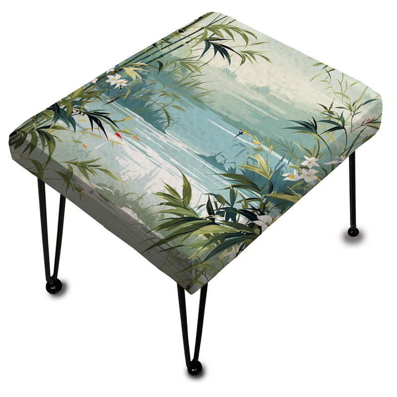 Repose-pieds Tropical Bamboo Zen