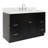 Hamlet 54.25'' Bathroom Vanity with Carrara Quartz Top-94003795