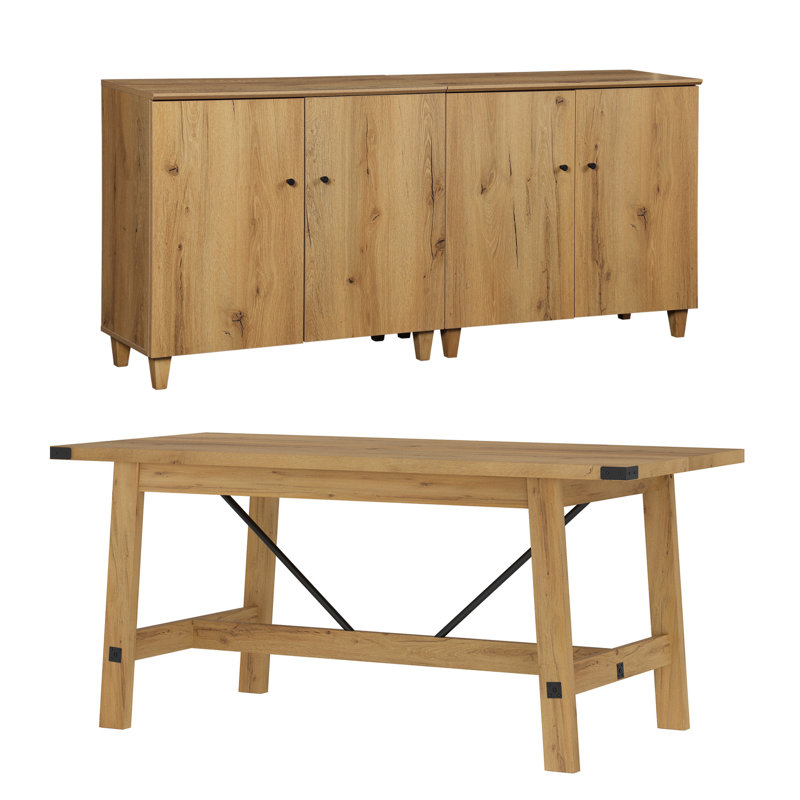 Ensemble de salle à manger W8524D + WF309AK L 67,7 x l 31,4